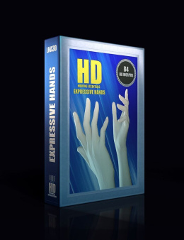 HD Essentials表达创世记9 - HD Essentials Expressive Hands for Genesis 9_DAZ3DDL