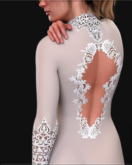 性感的Skinz  - 喜欢创世纪的那些鞋带9 - Sexy Skinz – Love Those Lacies Bodysuits for Genesis 9_DAZ3DDL