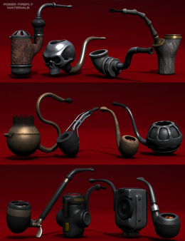 吸烟管 - Smoking Pipes_DAZ3DDL
