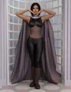 dForce High Neck Cape for Genesis 9_DAZ3D下载站